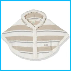 【在庫処分】，【人気商品】，【特価商品】，【特価】PBNT231403 BABYべビモコランダムボーダーポンチョ ピケ] [ジェラート