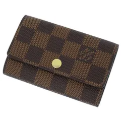 ルイヴィトン キーケース 6連 ダミエ・エベヌ ミュルティクレ6 N62630 LOUIS VUITTON ブラウン ヴィトン 新型金具