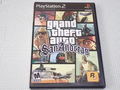PS2★grand theft auto Sanandreas 海外版 北米版★箱付・説明書付・ソフト付★動作確認済