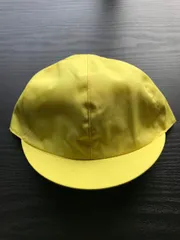 値下げしました　【新品】園児 カラー体操帽子 黄／白 幼稚園 保育園 日本製