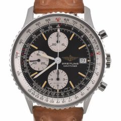 ブライトリング BREITLING 81610 オールドナビタイマー クロノグラフ デイト 自動巻き メンズ 内箱・保証書付き I#139784