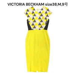 ヴィクトリアベッカム VICTORIA BECKHAM 38、M、9号 ワンピ ロング シルク ウール レディース S5P264のサムネイル
