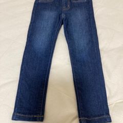 新品　GU スキニーパンツ　デニム　100