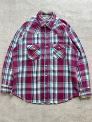 70-80's DAKOTA BY FIVE BROTHER western flannel shirts