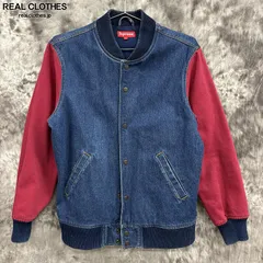 Supreme バーシティージャケット L デニムブルー Supreme(シュプリーム) デニムジャケット インディゴ サイズ XL