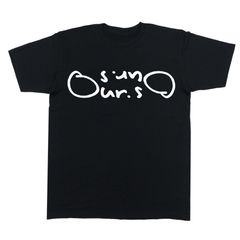 メンズ レディース カットソー 半袖Tシャツ トップス ロゴT オリジナル S/S TEE ブラック 黒 OTS0004