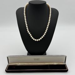 TASAKI 田崎 パールネックレス K14 アコヤ真珠
