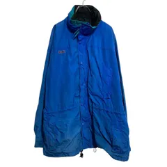 Colombia マウンテンジャケット XL~ ブルー ビッグサイズ コロンビア キャンプ アウトドア 防寒 古着卸 アメリカ仕入 a612-8333