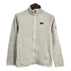 patagonia パタゴニア ベターセーター フリースジャケット アウトドア アイボリー (レディース M) 中古 古着 S0534