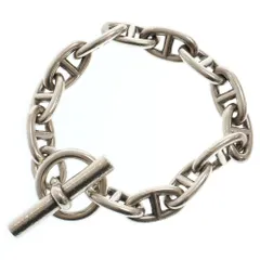 HERMES (エルメス) シェーヌダンクルGM ブレスレット Ag925 13コマ シルバー アクセサリー