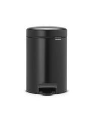 brabantia ペダル式ゴミ箱 ブラック 3L 113321