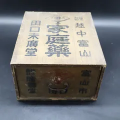 0399　薬箱 家庭薬 富山県新湊市七美 野上薬房 ケロリン 0399 薬箱 家庭薬 富山県新湊市七美 野上薬房 ケロリン