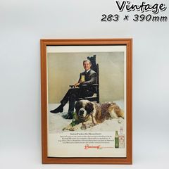 スヌーピー ヴィンテージ額付き スヌーピー】スタンダードヴィンテージスヌーピー | ぬいぐるみ