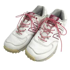 NEW BALANCE GOLF ニューバランス WG574WP ゴルフシューズ  ホワイト系 23.5cm [240101405470] ゴルフウェア レディース ストスト