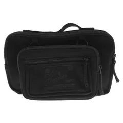 RAF SIMONS (ラフシモンズ) 19AW×EASTPAK RS WAISTBAG LOOP イーストパック キャンバス ウエストバッグ ループ 刺繍入り ボディバッグ ブラックのサムネイル