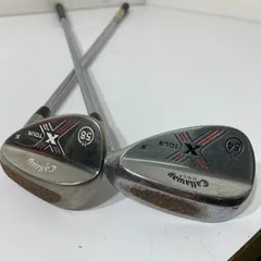 callaway X TOUR 54° 58° ウェッジ2本セット 男性右利き スチールシャフト  ３５インチ BBA0001/大0465