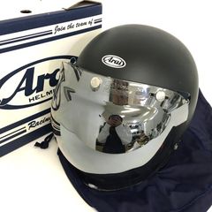 Arai Classic MOD ジェットヘルメット 除菌消臭済 ラバーブラック XLサイズ オートバイ ツーリング ライディング バイカー バイク用品 アライ ◇TA2620