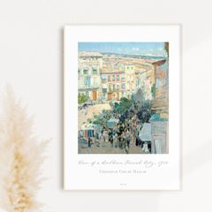 【A4】チャイルドハッサム アートポスター 絵画 名画 名作 モダン インテリア おしゃれ BROOMIN AP165