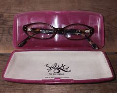 ■ SERIMA OPTIQUE ■ べっ甲柄 伊達メガネ ■ HAND MADE IN C.E. ■ AAA1070