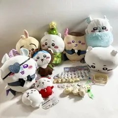 ★ ちいかわ グッズ  大量 50点 まとめ商品 ちいかわフレンズ インテリアミニフィギュア3 モモンガ ハチワレ ぬいぐるみ 2.8kg