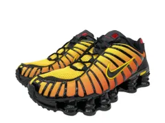 NIKE (ナイキ) SHOX TL Sunrise ショックス TL サンライズ スニーカー AV3595-004 28cm US10 ブラック×アマリロ×ユニバーシティレッド メンズ/028