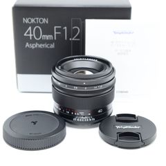 元箱付き。★新品級★ Voigtlander コシナ フォクトレンダー NOKTON 40mm F1.2 Aspherical キヤノンRF用