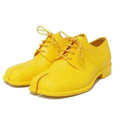 Maison Margiela メゾン マルジェラ フラット シューズ 靴 22秋冬 イエロー36(23cm) レースアップ タビ 足袋 ラバー カジュアル 個性的 ブランド【レディース】のサムネイル