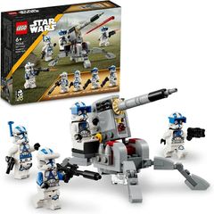레고 (LEGO) 장난감 스타 워즈 클론 트루퍼 501 부대 (TM) 배틀 팩 소년 소녀 스타 워즈 아이 장난감 피규어 플라스틱 모델 장난감 교육 완구 생일 선물 선물 레고 블록 75345 6 세 ~