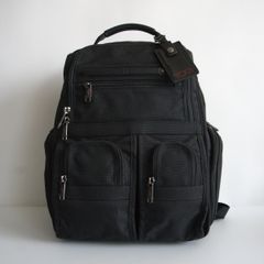 【美品】 TUMI トゥミ 【26173D4/ALPHA2 コンパクト ラップトップ バックパック】ブラック リュック ビジネスバッグ 25070224