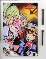 【中古】アクリルスタンド・アクリルパネル 集合 描き下ろしアクリルキャラクタープレート 「PS5/Switchソフト 届けろ!戦え!カラミティエンジェルズ 配達ギルド特製お届けパック」 あみあみ購入特典