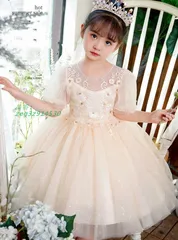 子供ドレス フォーマ ピアノ発表会 ドレス 子ども 結婚式 撮影用 花嫁 キッズドレス フォーマルドレス 子供服 七五三 演奏会 ジュニア 子供 女の子 入学式  zeg3z914530