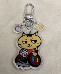 COMねこ：車いすラグビーアクリルキーホルダー