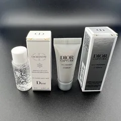 Dior ディオール カプチュール ル セラム 5ml スノーエッセンス オブライトマイクロローション 薬用化粧水 10ml