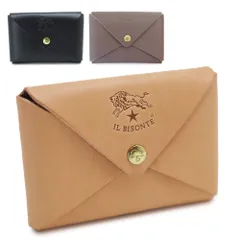 イルビゾンテ カードケース SCC031 PG0001 コインケース 名刺入れ 小銭入れ レザー IL BISONTE メール便対応