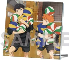 【中古】雑貨 1日向＆影山 くつろぎコレクションプレート ～放課後ローテーション～ 「ハイキュー!!」