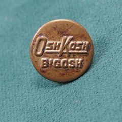 OSH KOSH オシュコシュ　ヴィンテージ　チェンジボタン　カバーオール　リメイク /ｃ5