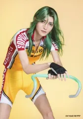 【中古】生写真(男性) 山本涼介(巻島裕介)/背景黄色・キャラクターショット/舞台「弱虫ペダル」Over the sweat and tears ブロマイド（個人セット）