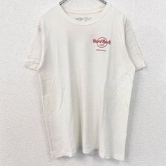 古着 used　Hard Rock Cafe　ハードロックカフェ　半袖デザインTシャツ　バックプリント　ストックホルム　Mサイズ