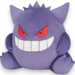 三英貿易 ポケットモンスター ぽてはぐクッション ゲンガー ぬいぐるみ H31×W32×D29cm 665g