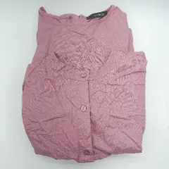 ◇ ⊂ w closet ダブルクローゼット ワンピース ベスト サイズF ピンク レディース E  【1501160047328】