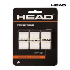 【ポスト投函対応】HEAD Prime Tour テニス オーバーグリップ 3 pcs ホワイト 285621-wh オーバーグリップ 3本入のサムネイル