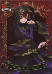 【中古】ポスター リドル・ローズハート(式典服) 「ジャンボカードダス ディズニー ツイステッドワンダーランド クリアビジュアルポスター2」