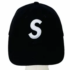 ★4653 Supreme Wool S logo 6-Panel Black
