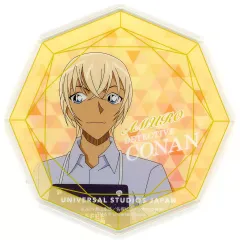 【中古】コースター 安室透 スペシャルコースター(宝石型) 「名探偵コナン ミステリー・レストラン2025」 ユニバーサル・スタジオ・ジャパン限定 スペシャルドリンク＆コースターセット注文特典
