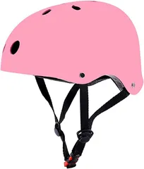 YRINA(ユリーナ) 自転車 ヘルメット子供用 キッズヘルメット スポーツヘルメット 子ども 軽量 CE安全規格 通気性 こども Ｓ(ピンク,  Ｓ(48～56cm))のサムネイル