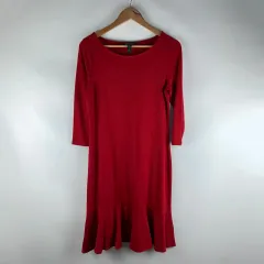 ローレン Ralph Lauren(ラルフローレン) マーメイド 赤 ワンピース M 250829