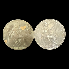 【希少】『古銭』1ペニー銅貨　29枚セット　　#古いお金 #旧貨幣 #コイン #古いコイン #昔のお金 #銀貨 #外国のコイン #古銭