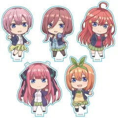 【中古】アクリルスタンド・アクリルパネル 全5種セット 「五等分の花嫁 アクリルスタンドコレクション vol.2」