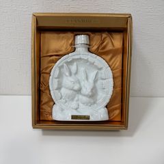 【東京都限定】【満20歳以上】OCEAN   WHISKY　オーシャン　ウイスキー　特級　500ml　43％　三楽　干支ボトル　卯歳　500ml　陶器ボトル　S241119-02