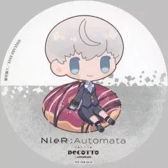 【中古】食器 9S(ミニキャラ/目隠し無し) ホログラムコースター 「NieR：Automata(ニーア オートマタ) Ver1.1a×DECOTTO by animatecafe」 対象商品購入特典